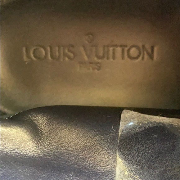 LOUIS VUITTON Monogram Denim High Top Sneakers - Picture 13 of 14